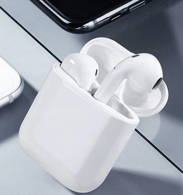 LANGATON BLUETOOTH AIR KUULOKEET i12 DOTS TWS mikrofonilla 2024!!