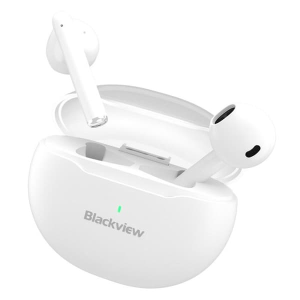 Bluetooth 5.1 hörlurar - Blackview - Airbuds 6 - In-ear - Svetttålig - 320mAh