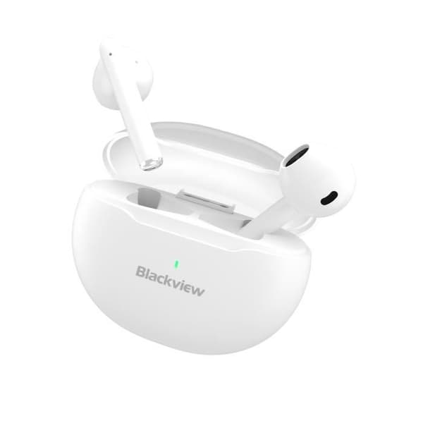 Bluetooth 5.1 hörlurar - Blackview - Airbuds 6 - In-ear - Svetttålig - 320mAh