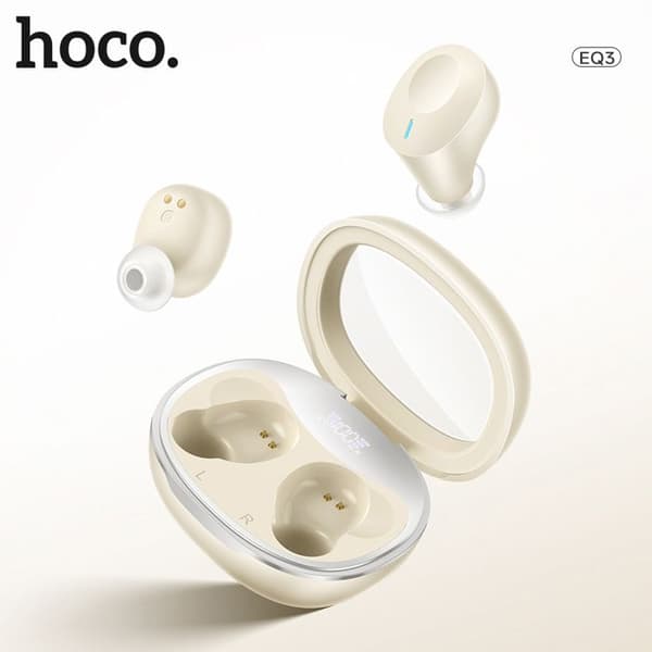 Trådlösa hörlurar - Hoco - EQ3 - Bluetooth 5.3 - Svettålig - In-ear