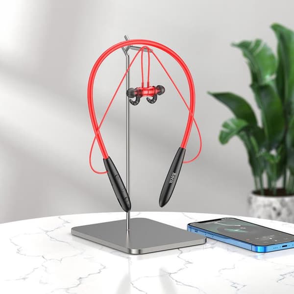Bluetooth-hörlurar - Hoco - ES61 - Svettåliga - In-ear - Svart