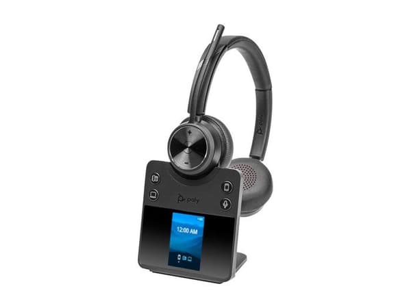 Mikrohörlurar - HP - Poly Savi 7420 - Trådlös - Stereo - Svettålig