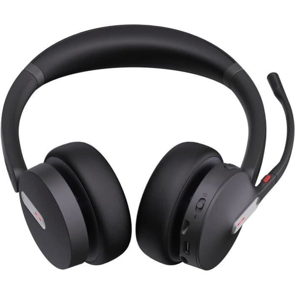 Trådlösa hörlurar - Yealink - WH64 Dual UC - Svart - Bluetooth - USB-C