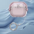 Miniatyrbillede 1 af 3: Beskyttelsesetui til Samsung Galaxy Buds3 / Buds3 Pro - Klar/Pink