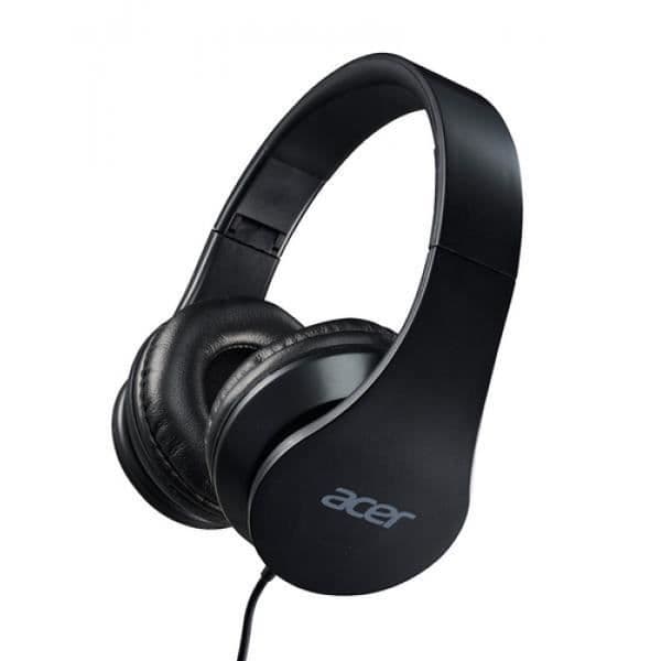 Hörlurar - Acer - AHW115 - Svart - Trådad - Över örat