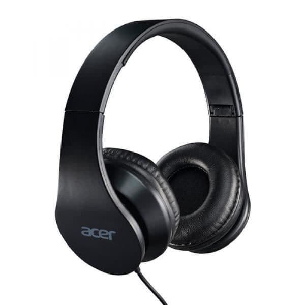Hörlurar - Acer - AHW115 - Svart - Trådad - Över örat
