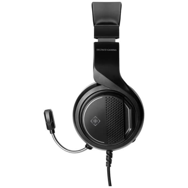 DELTACO GAMING GAM-127 Gaming Headset On-ear trådad Stereo svart