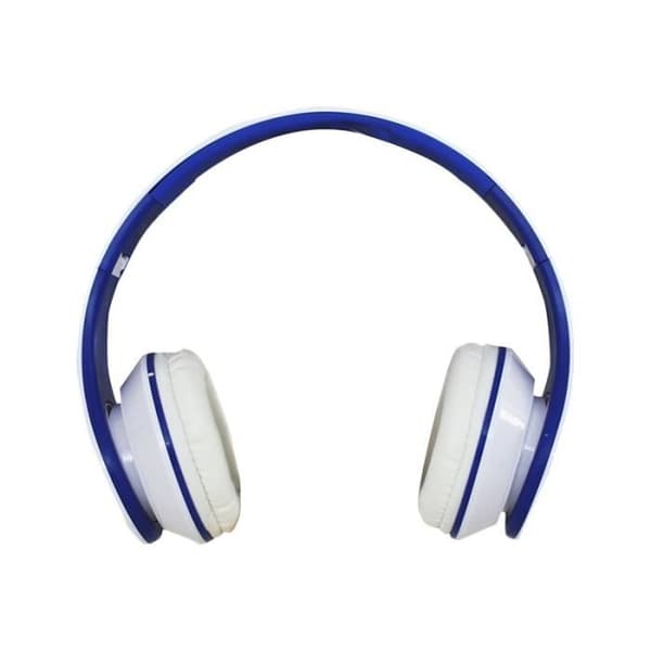 cirka! DJ Jazz Hörlurar Over-ear 3,5 mm jack vit, blå