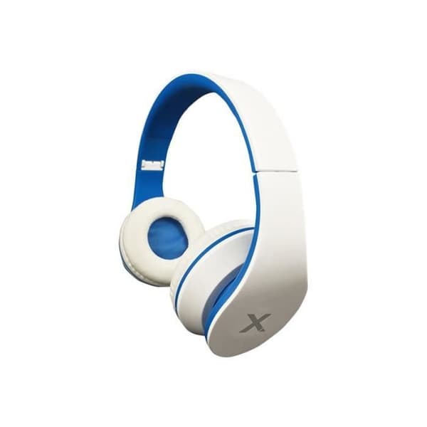 cirka! DJ Jazz Hörlurar Over-ear 3,5 mm jack vit, blå