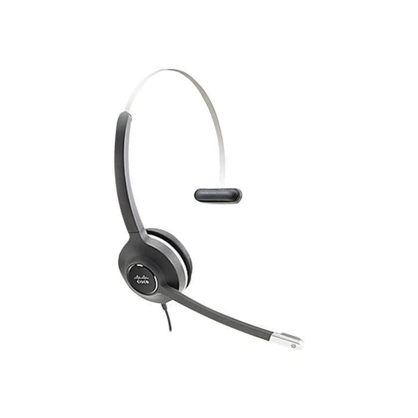 Cisco 531 Wired Single Headset för Cisco DX70, DX80 - Svart