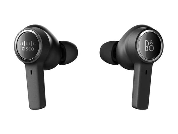 Bang &amp; Olufsen Cisco 950 - Trådlösa hörlurar med mikrofon - in-ear - Bluetooth - aktiv brusreducering - anthrac svart