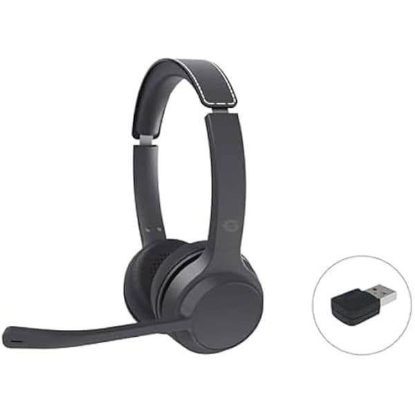 Bluetooth-stereohörlurar - CONCEPTRONIC - POLONA04BA - Brusreducerande mikrofon - 40 timmars batteritid - USB