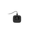 Miniatyrbild 4 av 5: POLONA03BD TRÅDLÖST BLUETOOTH-HEADSET MED LADDNINGSBAS, CVC-BULSRÄMPNING SKU 120839007101 Brusreducerande mikrofon ger en