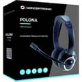 Miniatyrbild 3 av 4: Mikroheadset - CONCEPTRONIC - POLONA 01B - USB med sladd - Öronomslutande - Svart