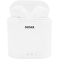 Miniatyrbild 2 av 4: DENVER TWE-36MK2 Bluetooth in-ear hörlurar vita - Hörlurar med mikrofon - 3 timmars batteritid