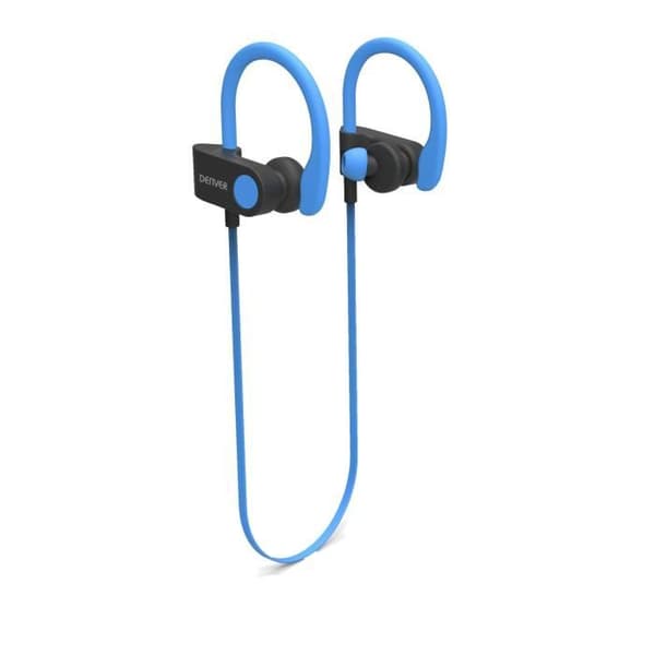 Hörlurar - Denver Electronics - BTE-110 BLUE - Trådlös - Binaural - Intra-aural