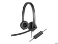 Miniatyrbild 3 av 3: Binaural hörlurar - Logitech - H570e - Svart - USB - Andningsljuddämpning