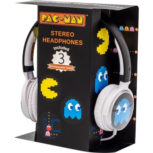 Personlig hörlur PACMAN - TEKNOFUN - 3 utbytbara sidor - För barn från 3 år
