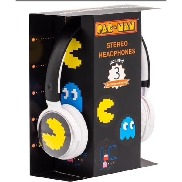 Personlig hörlur PACMAN - TEKNOFUN - 3 utbytbara sidor - För barn från 3 år