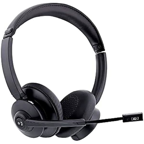 Professionell Bluetooth-hörlurar T'NB ACTIV 1000X med laddningsbas - Svart