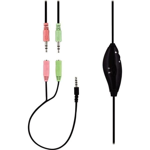 TNB CSMHS200 - HS-200 - Lättviktskabel för multimediaheadset - Svart