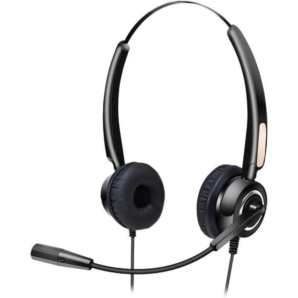 URBAN FACTORY MOVEE headsetmikrofon - On-ear - Kabelansluten - Svart