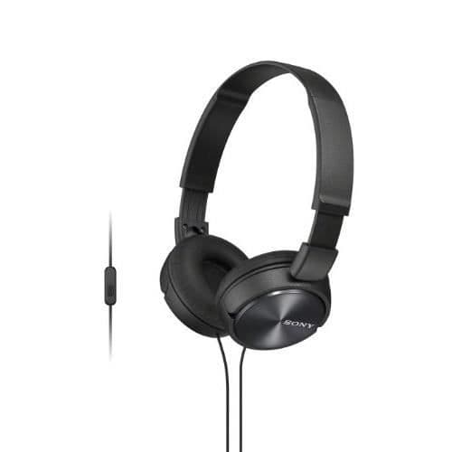 SONY - MDRZX310APB Svart headset för telefoni med huvudband