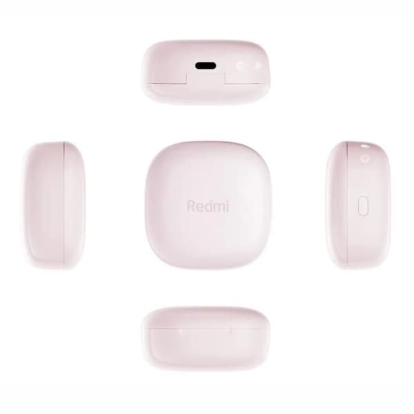 In-ear headphones - XIAOMI - Redmi Buds 6 Play - Rosa - Bluetooth 5.4 - IPX4 - 36h batteritid