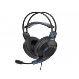 GIGN spelheadset med mikrofon för PS5 - Xbox Serie X - PS4 - Xbox One - PC Nintendo Switch