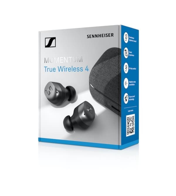 Sennheiser Momentum True Wireless 4 hovedtelefoner sort grafit