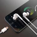 Miniatyrbild 2 av 2: Dudao In-Ear Headset med USB-C-kontakt 1,2m - Vit