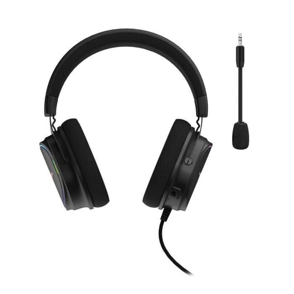 Hörlursmikrofon - SoundZ - 800 7.1 V2 - Svart - Öronomslutande - USB