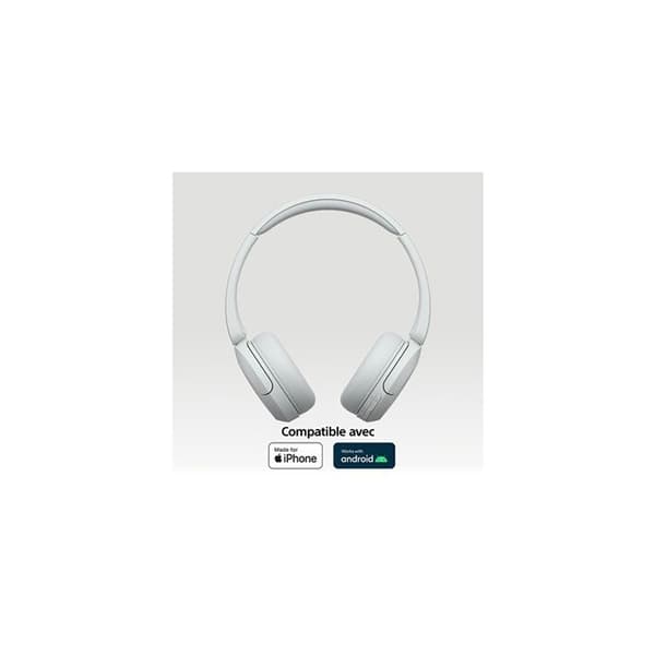 Hörlurar - Sony - WH-CH520 - Bluetooth - 50 timmars batteritid - Över örat