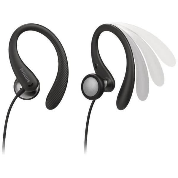 Philips - TAA1105 - In-Ear sporthörlurar med mikrofon - Over Ear - In-line fjärrkontroll och mikrofon
