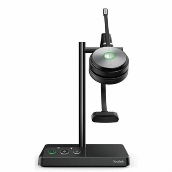 Yealink WH62 Mono-hörlurar med USB-mikrofon - Svart
