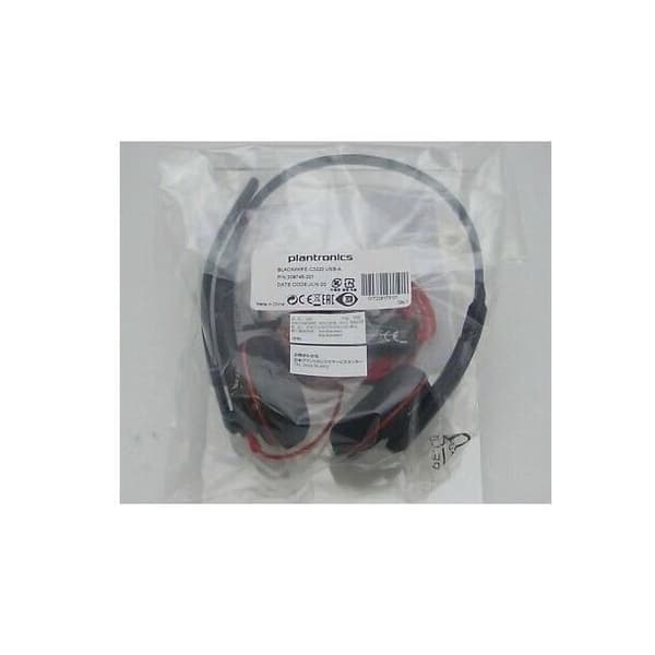 Headset med mikrofon PLANTRONICS BLACKWIRE C3220 USB-A 209745-201