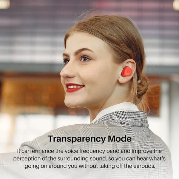 TOZO NC9 Trådfria Bluetooth-hörlurar Aktivt brusreducering Touchkontroll Bluetooth 5.0 In-ear stereo med laddningsfodral