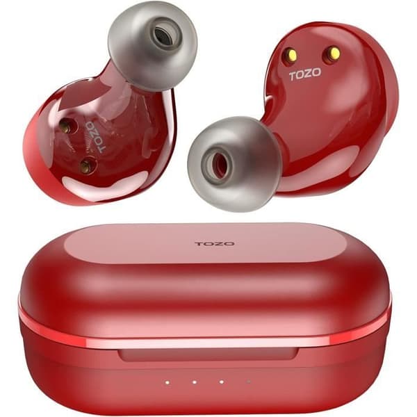 TOZO NC9 Trådfria Bluetooth-hörlurar Aktivt brusreducering Touchkontroll Bluetooth 5.0 In-ear stereo med laddningsfodral