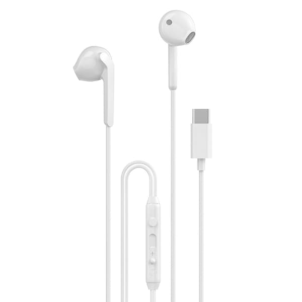 Dudao X3C In-Ear-hodetelefoner med USB-C - Hvit