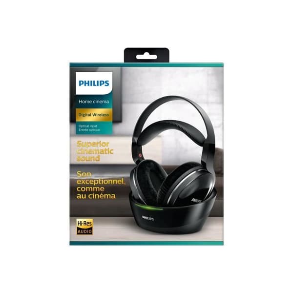 Philips SHD8850 trådlös radio headsetsystem i full storlek
