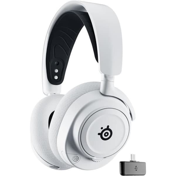 High-end trådlöst spelheadset med flera plattformar - STEELSERIES - ARCTIS NOVA 7X - Vit