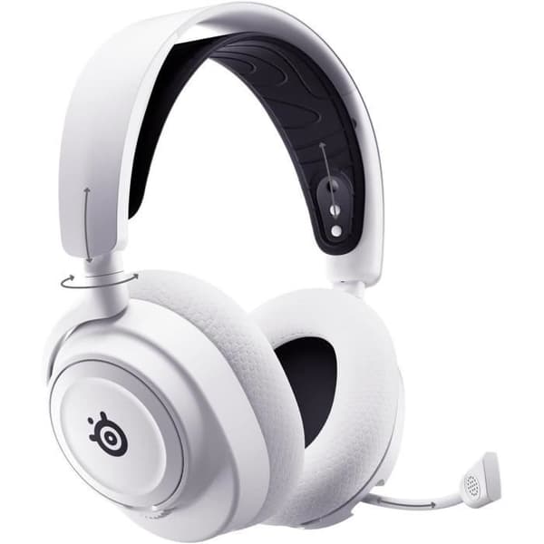 High-end trådlöst spelheadset med flera plattformar - STEELSERIES - ARCTIS NOVA 7X - Vit