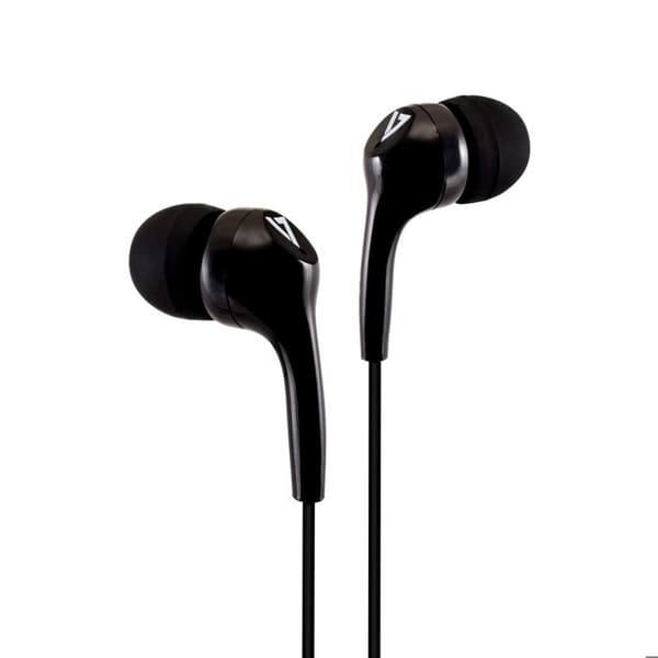 Hörlurar - V7 - HA105-3EB - Kabelansluten - In-ear - 32 Ohm - Svart