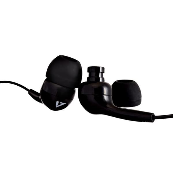 Hörlurar - V7 - HA105-3EB - Kabelansluten - In-ear - 32 Ohm - Svart