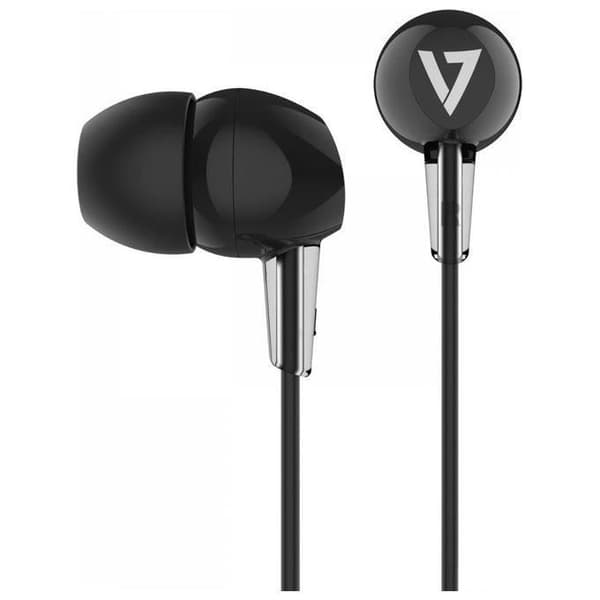 In-ear hörlurar - V7 - 3,5 mm - Bullerdämpande - Ljudisolering - Ultra lätt
