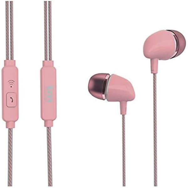 TM Electron tmhe272p stereoheadset med mikrofon och handsfree-kit - Rosa färg