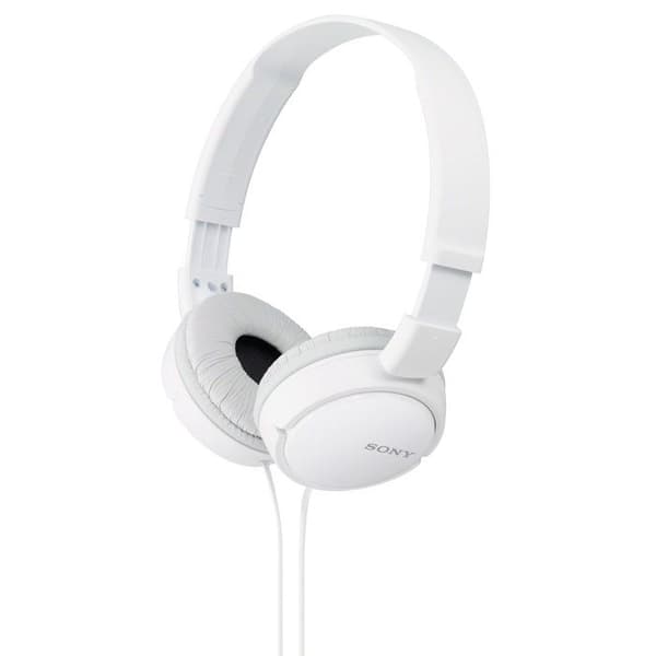 Hörlurar - SONY - MDRZX110W - Vit - Trådad - Överörat - 120g
