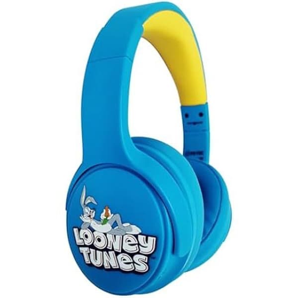 Trådlösa hörlurar - FRTEC - Bugs Bunny - Säker volym 85 dB - Kompakt och hopfällbar - Flerfärgad