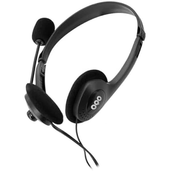 Hörlurar - OQO - Pannband - Kabelansluten - On-ear - USB
