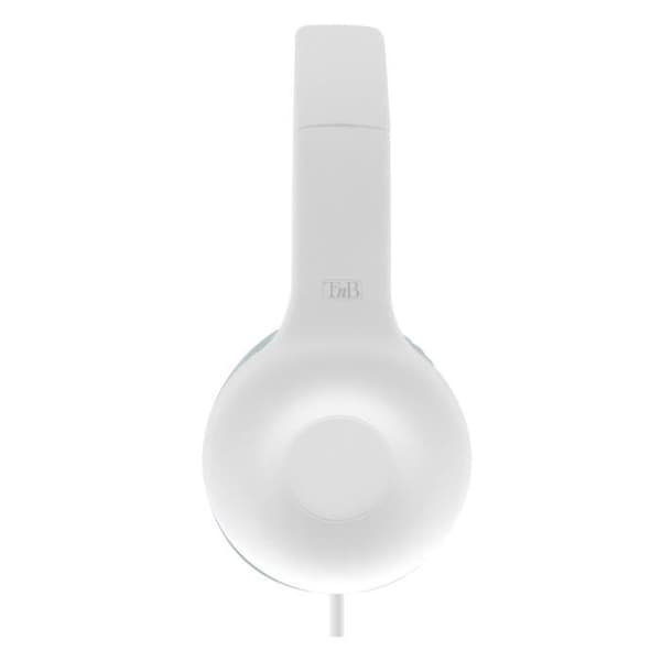 Stereohörlurar för barn - TNB - KIDS 3 - 85 dB Limiter - Vit/Blå - Läderkomfort